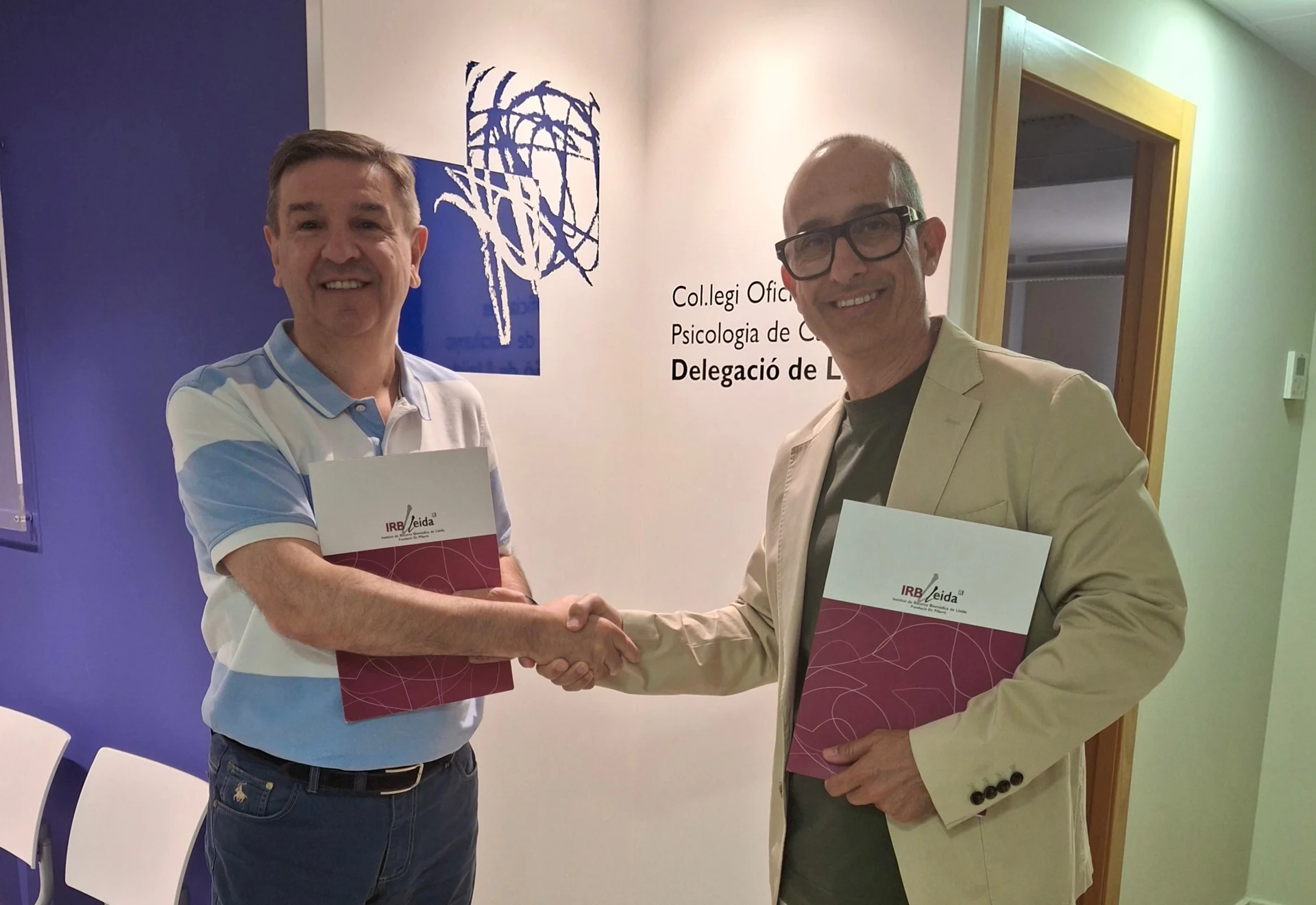 Colegio Oficial de Psicología de Cataluña (delegación de Lleida), nueva entidad colaboradora del IRBLleida
