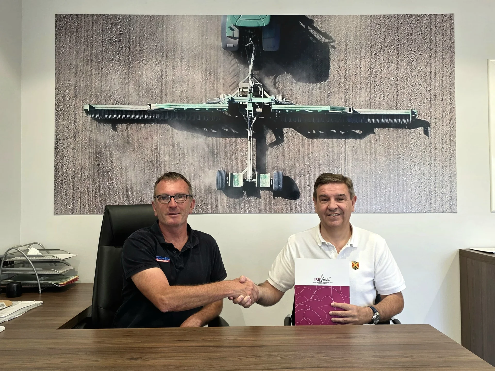  Gaher Metalic renews its collaboration with the IRBLleida