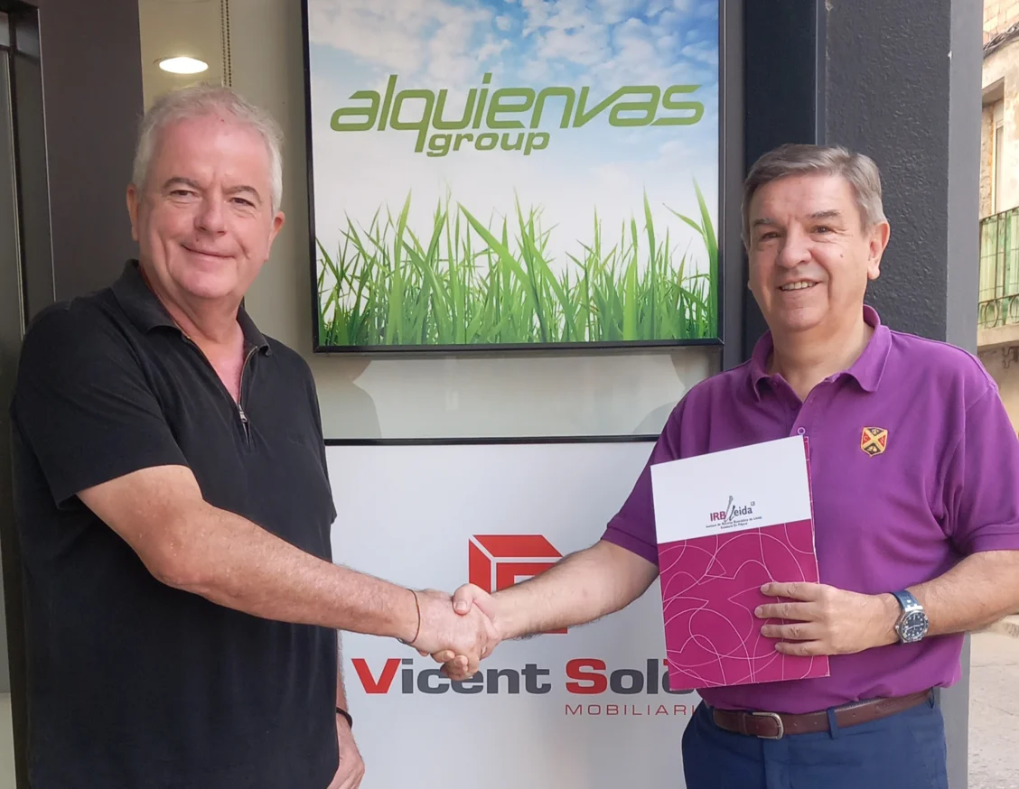 Alquienvas Group renews its collaboration with the IRBLleida