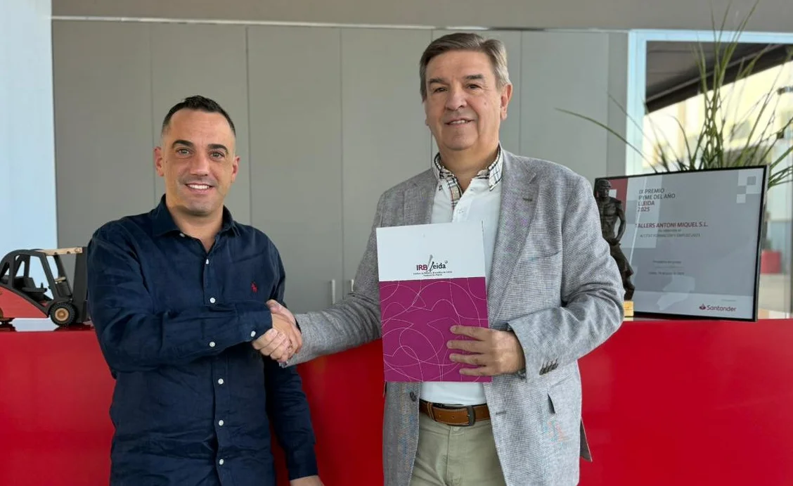 Tallers A. Miquel renews its collaboration with the IRBLleida