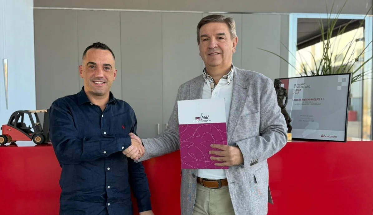 Tallers A. Miquel renews its collaboration with the IRBLleida