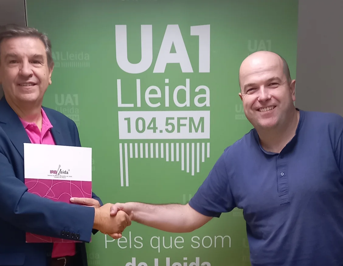 UA1 Lleida Ràdio renews its collaboration with the IRBLleida