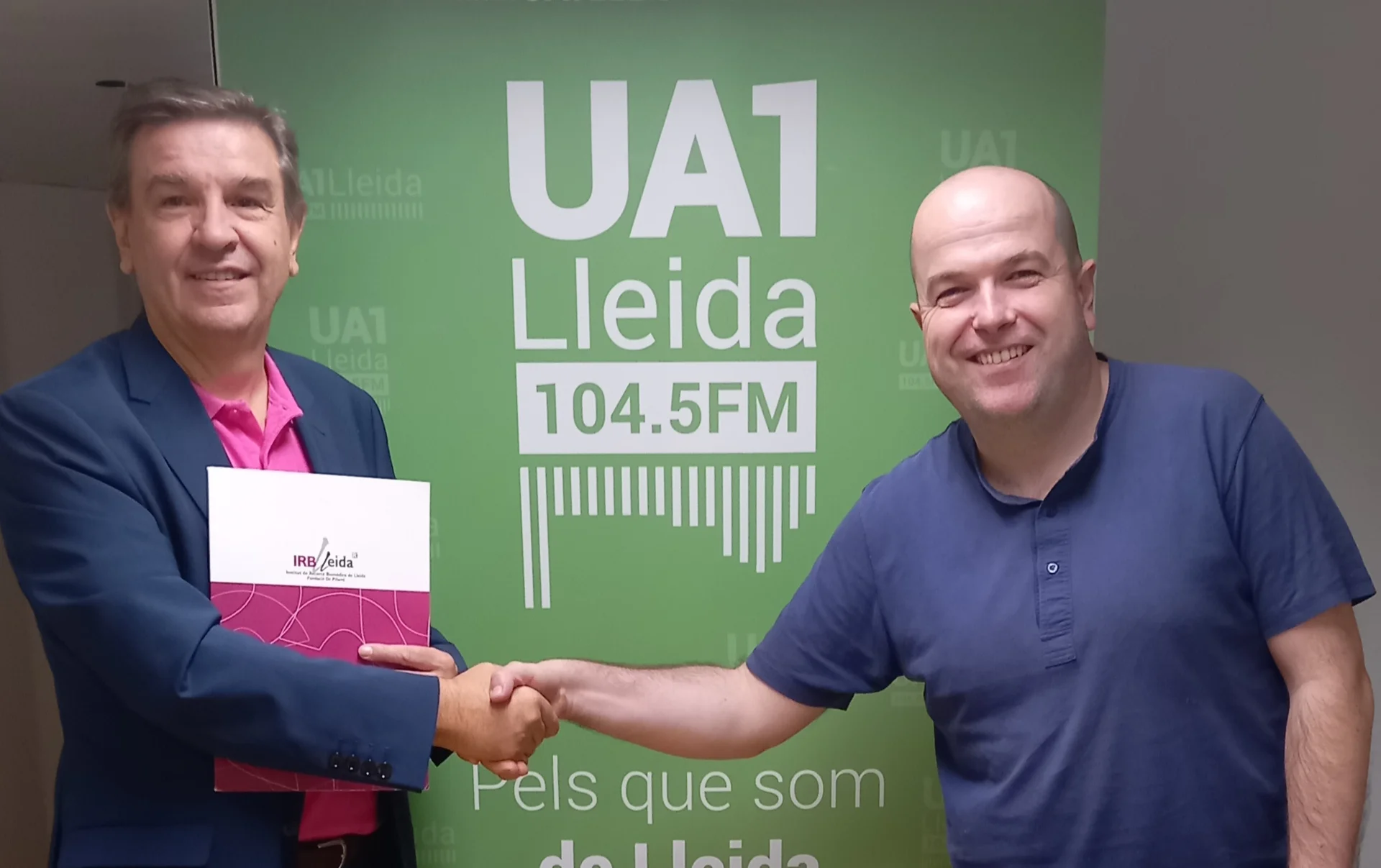 UA1 Lleida Ràdio renova la seva col·laboració amb l'IRBLleida
