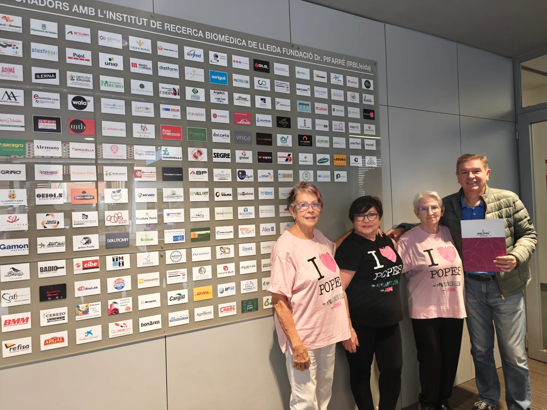 ADIMA, l'Associació de Dones Intervingudes de Mama renova la seva col·laboració amb l'IRBLleida