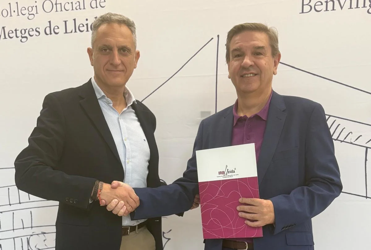 The Col·legi Oficial de Metges de Lleida (COMLL) renews its collaboration with IRBLleida