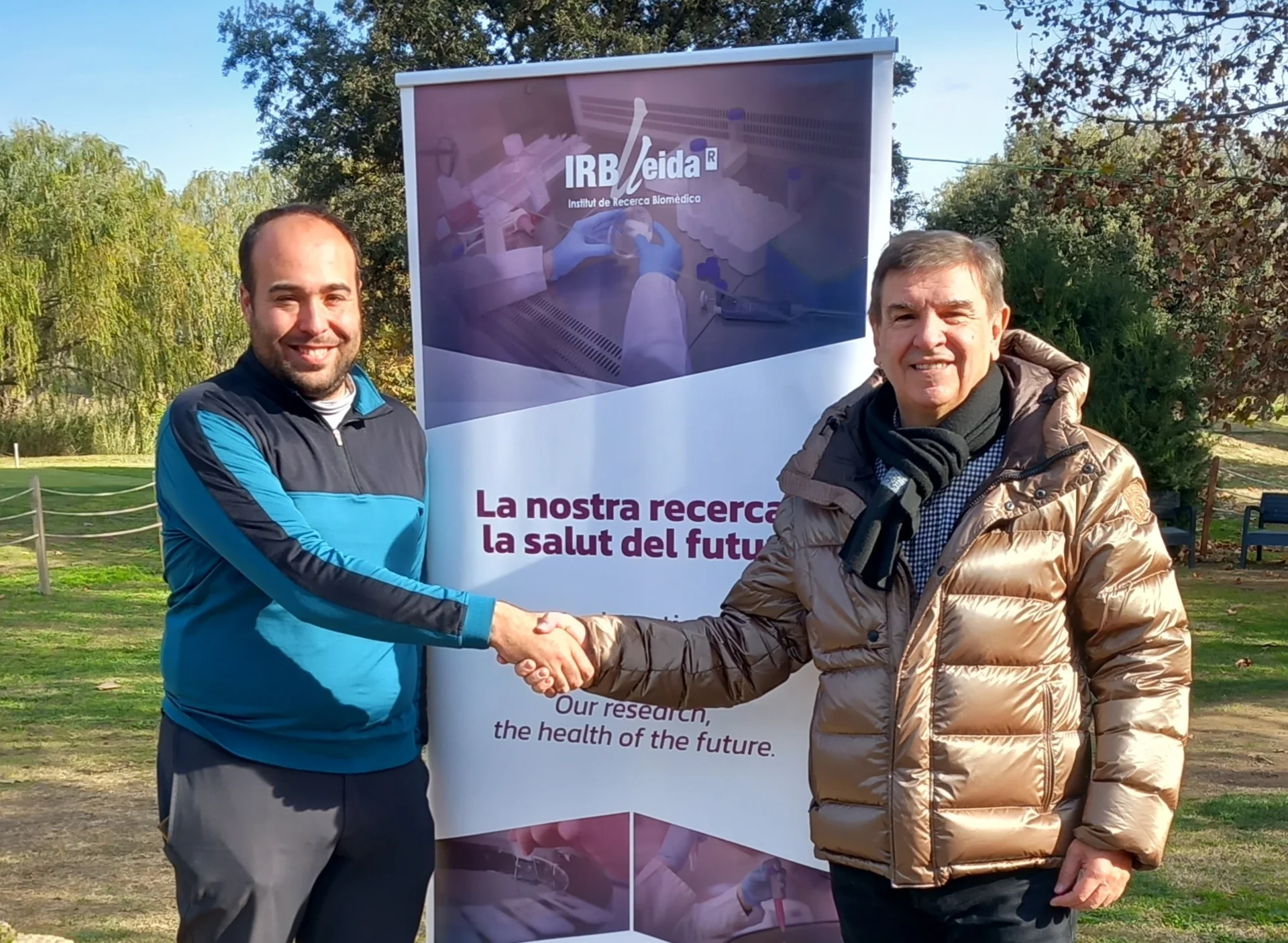 The charity golf tournament organised by Pitch & Putt Urgell in Bellpuig raises €680 for biomedical research