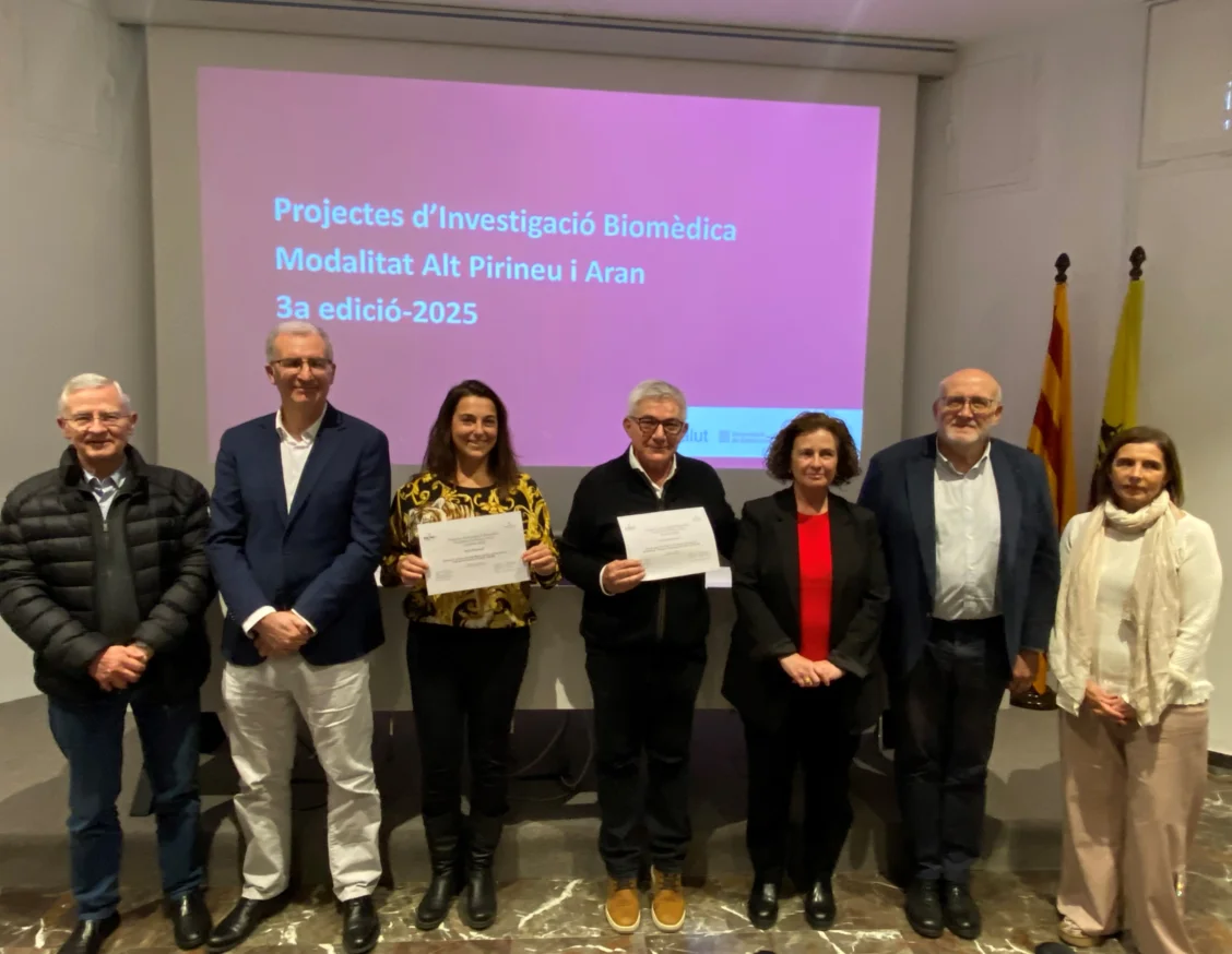Two projects from the Upper Pyrenees and Aran awarded grants for early detection of deep vein thrombosis and subcutaneous fat assessment