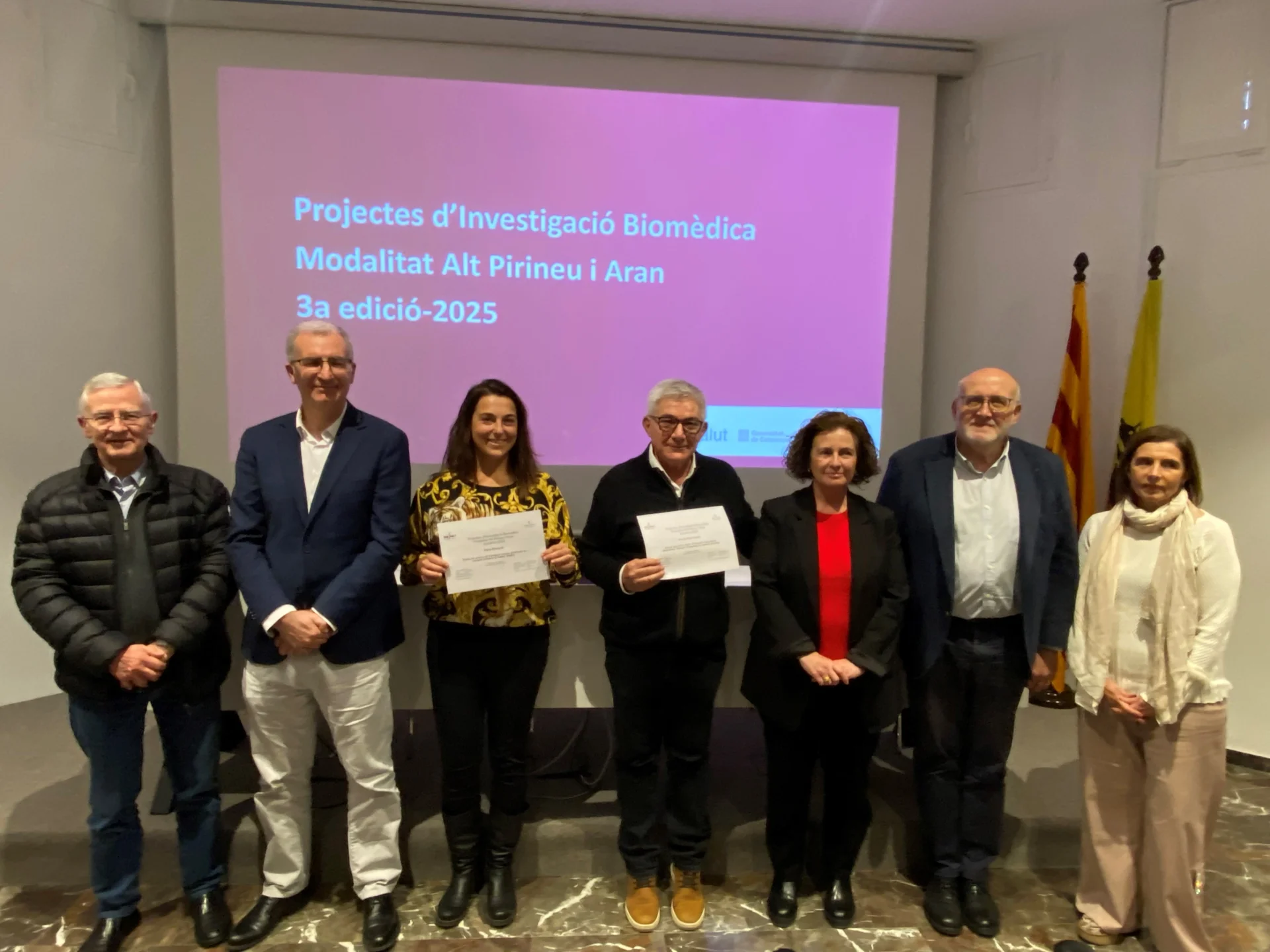 Becats dos projectes de l'Alt Pirineu i Aran per a la detecció precoç de trombosi venosa profunda i l'avaluació subcutània de greix