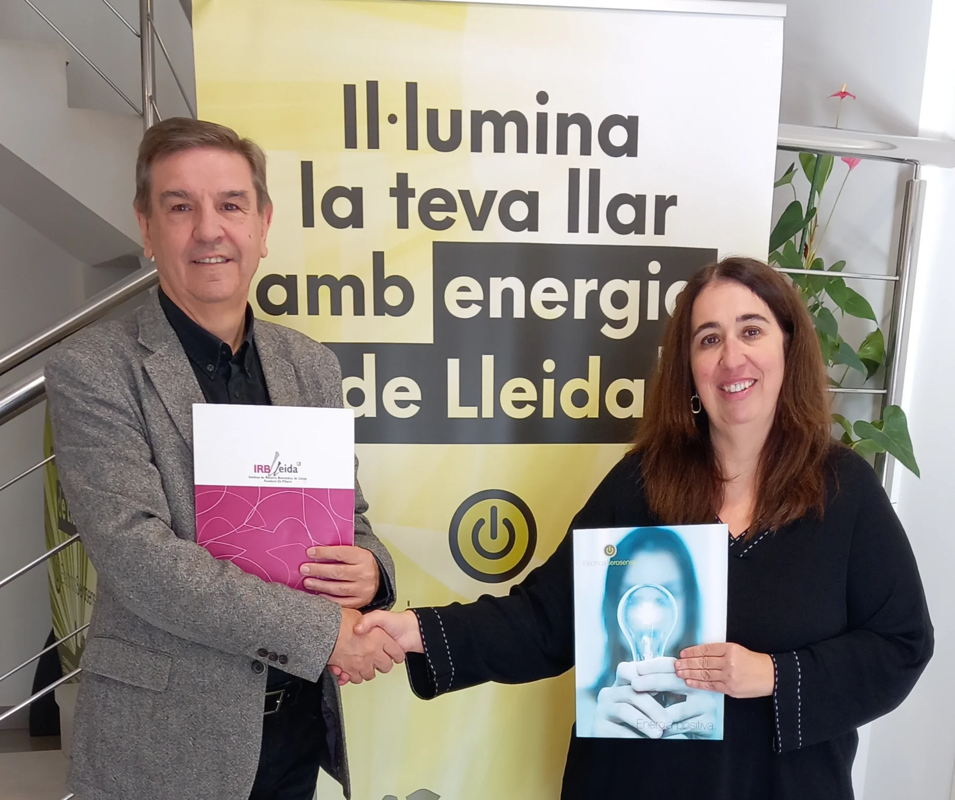 Elèctrica Serosense renews its collaboration with the IRBLleida
