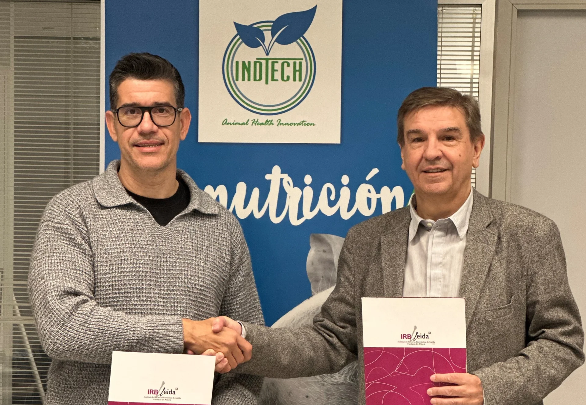 Indtech Ganadera renova la seva col·laboració amb l'IRBLleida