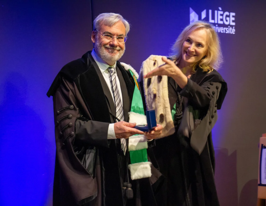 Anton Aluja, investido doctor 'honoris causa' por la Universidad de Lieja
