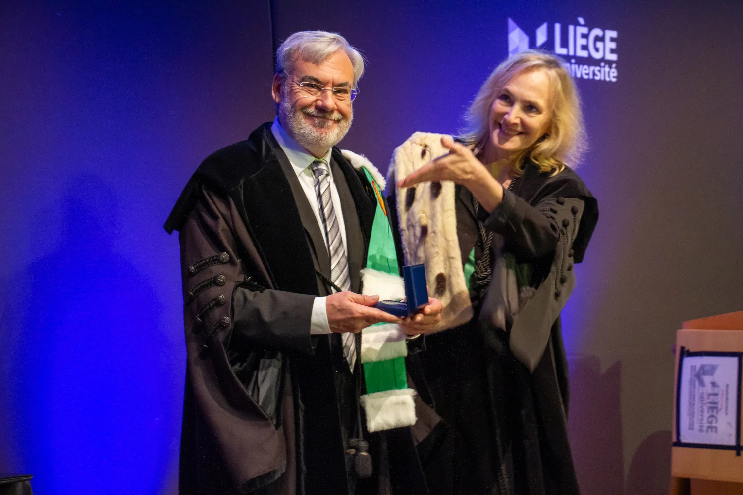 Anton Aluja, investido doctor 'honoris causa' por la Universidad de Lieja