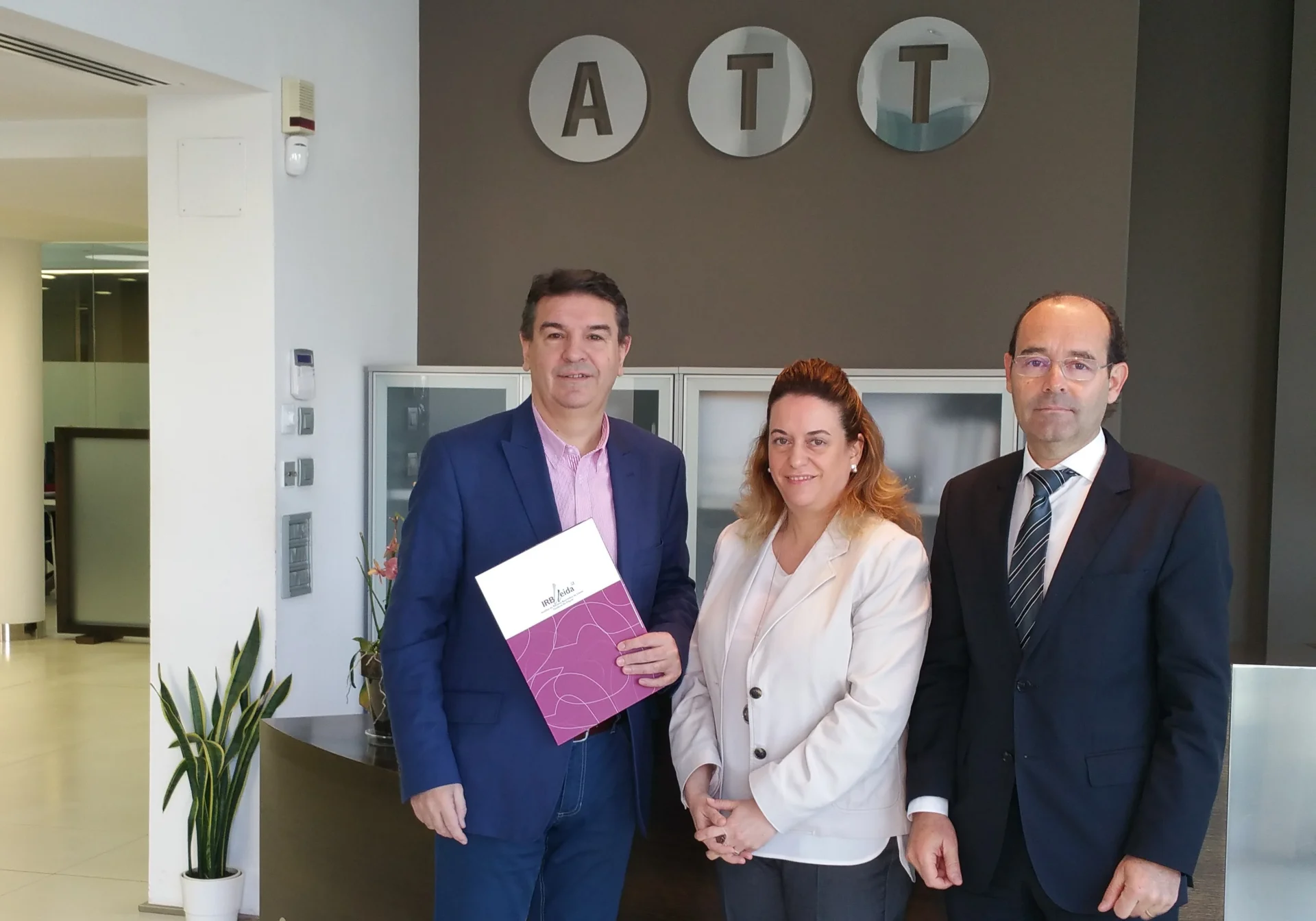 The company ATT Assessors de Balaguer renews its collaboration with IRBLleida