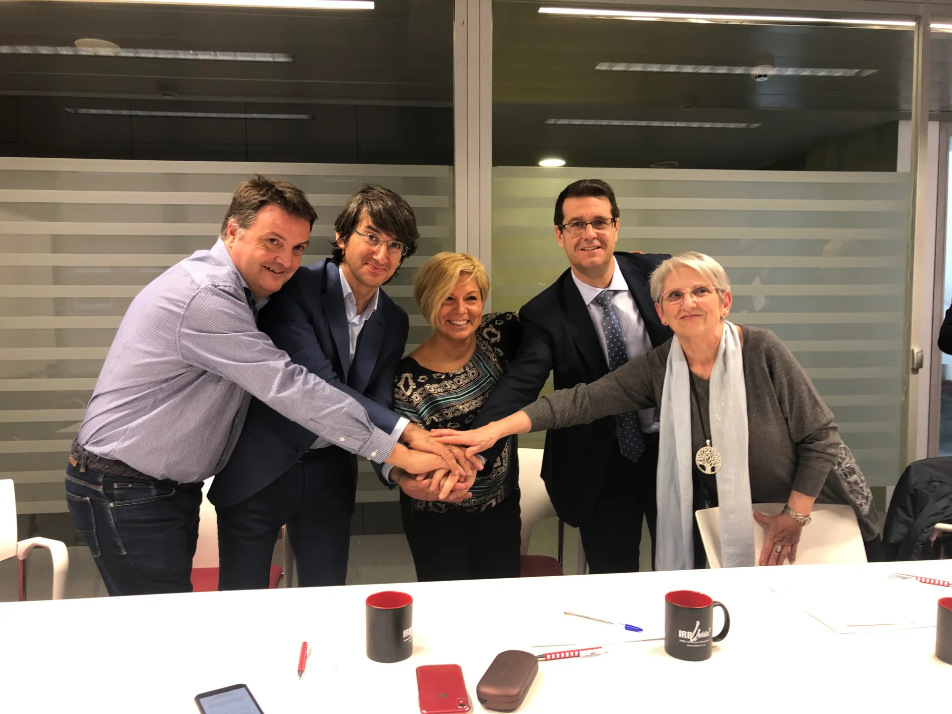 Convenio a tres bandas entre Mamapop, la Caixa y IRBLleida para continuar investigando sobre el cáncer de mama