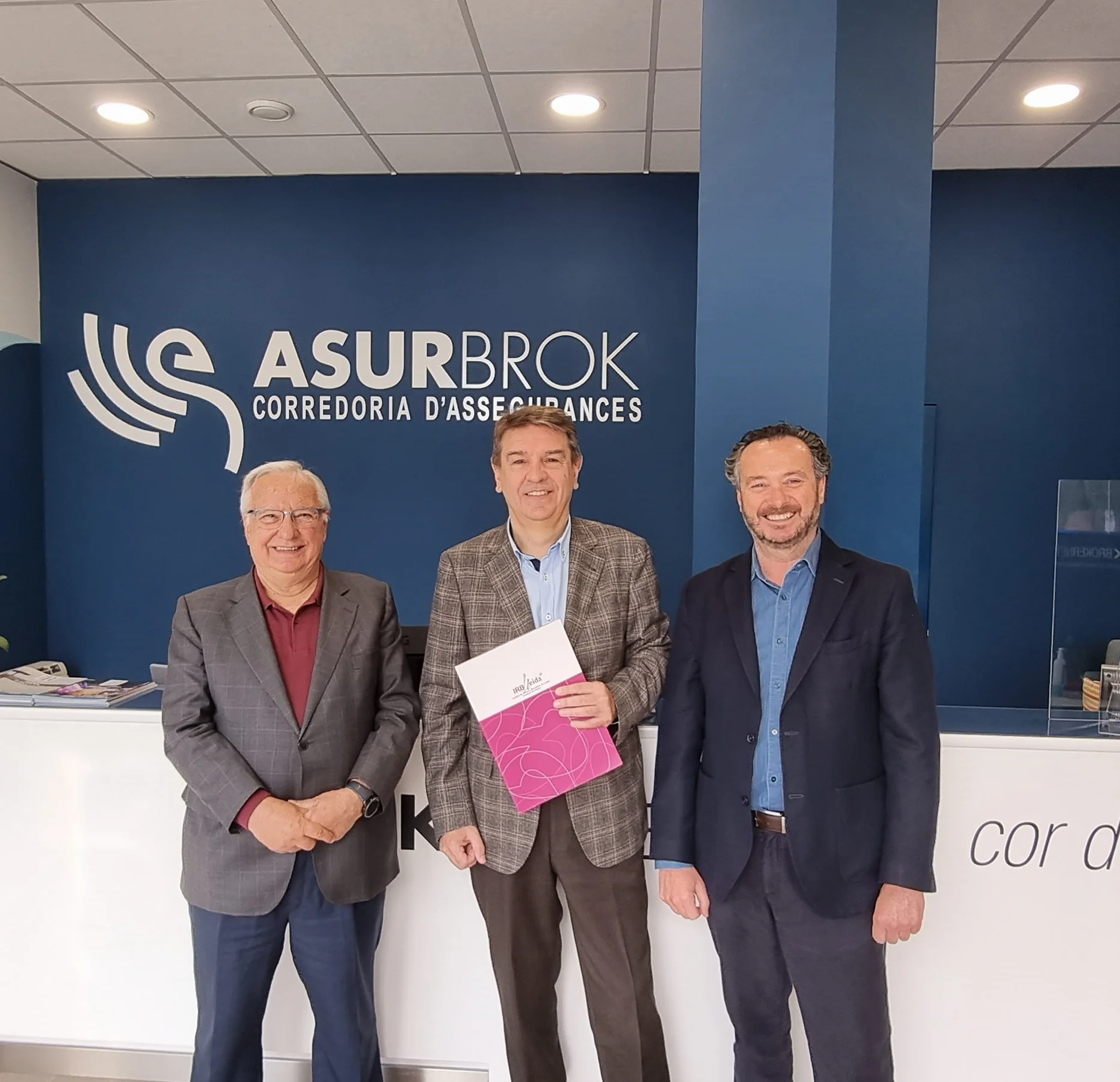 Asur Brok renova la seva col·laboració amb l'IRBLleida