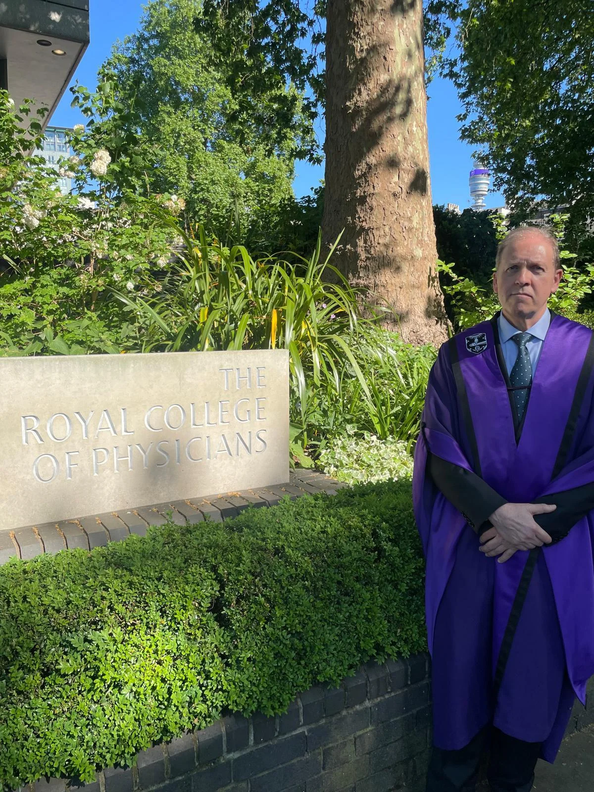 José Manuel Porcel, responsable del grupo de investigación de biomarcadores en cáncer (GReBiC), distinguido en Londres con el título de Fellow del Royal College of Physicians