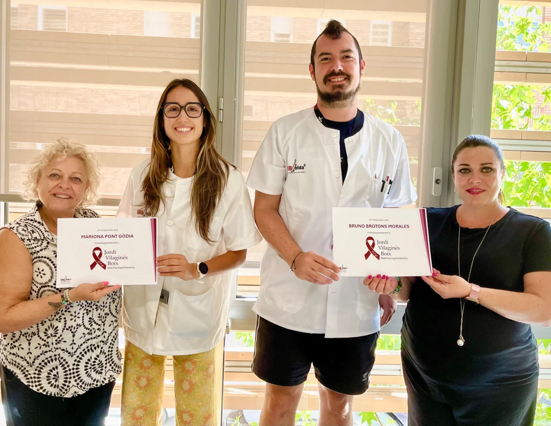 Lliurament de la 1a edició de les beques Jordi Vilaginés Boix 
