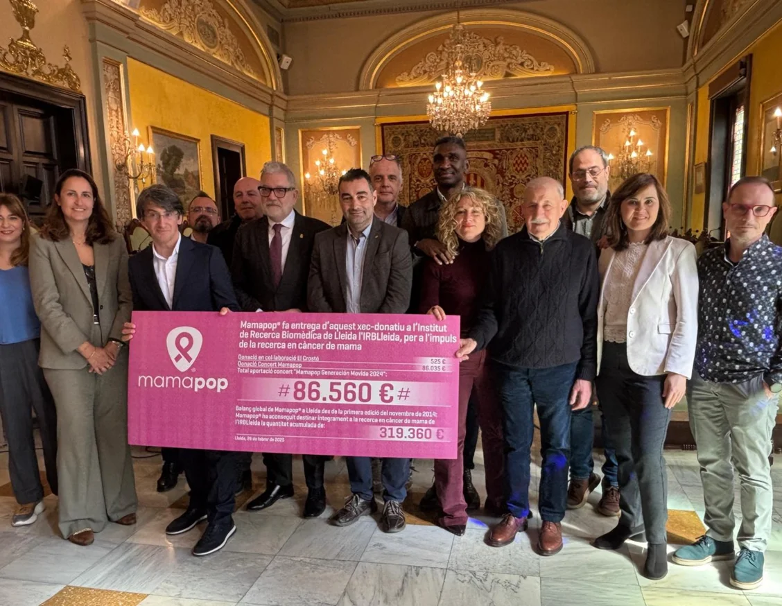 More than 86,000 euros against breast cancer and 5,000 spectators at the Llotja thanks to Mamapop