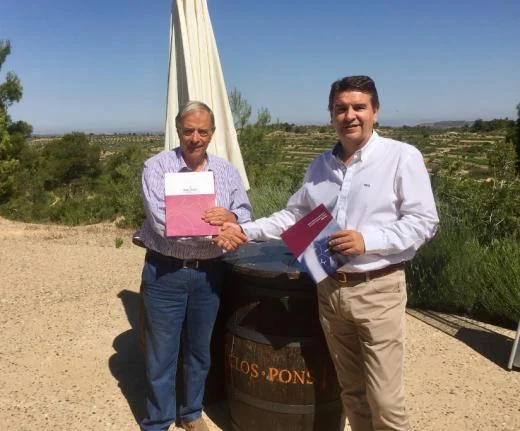  The Celler Clos Pons continues its collaboration with the Institute of Biomedical Research of Lleida