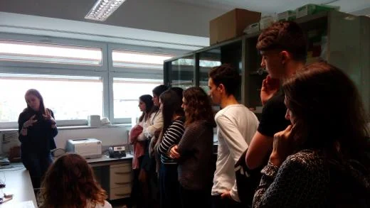 Students from Tremp visit IRBLleida