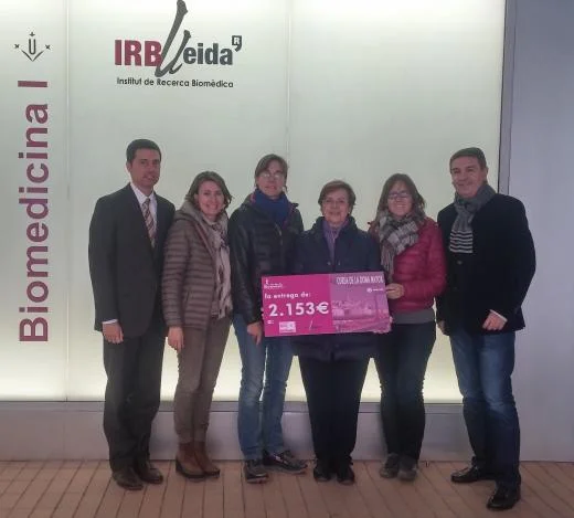 Race Women delivery IRBLleida 2,153&euro; in the fight against breast cancer