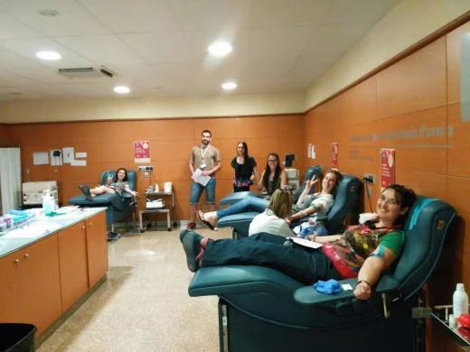  Thanks for participating in the Blood Donation IRBLleida