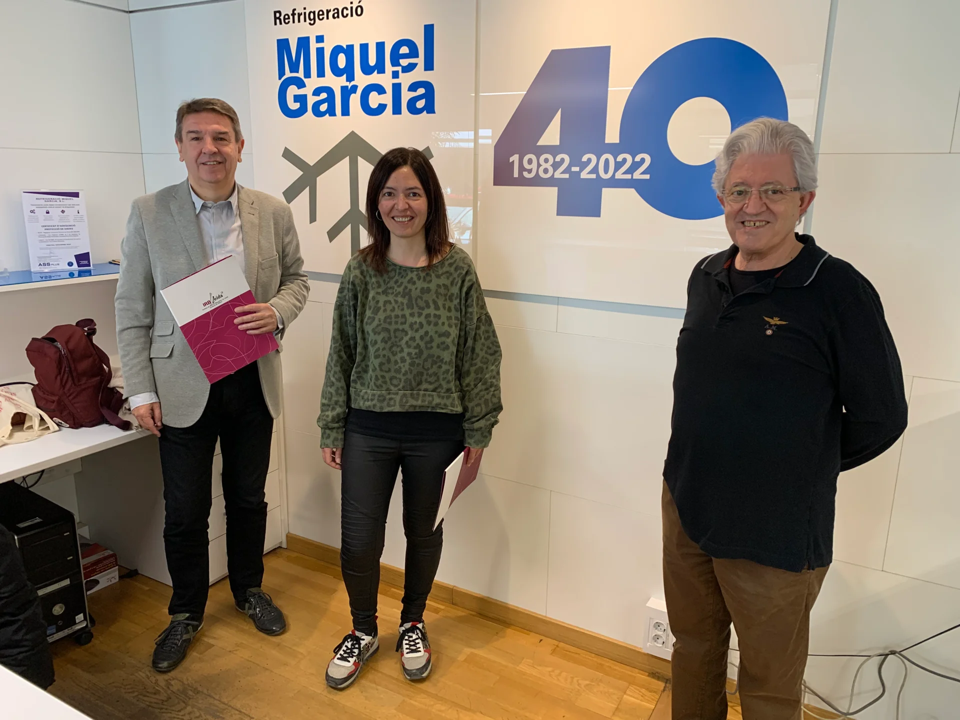 Refrigeració Miquel Garcia renews its collaboration with IRBLleida