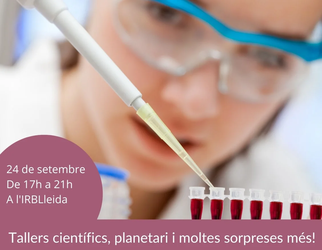 The 'Researchers’ Night' returns to IRBLleida with workshops on the construction of DNA, basic cardiopulmonary resuscitation and the construction of lungs