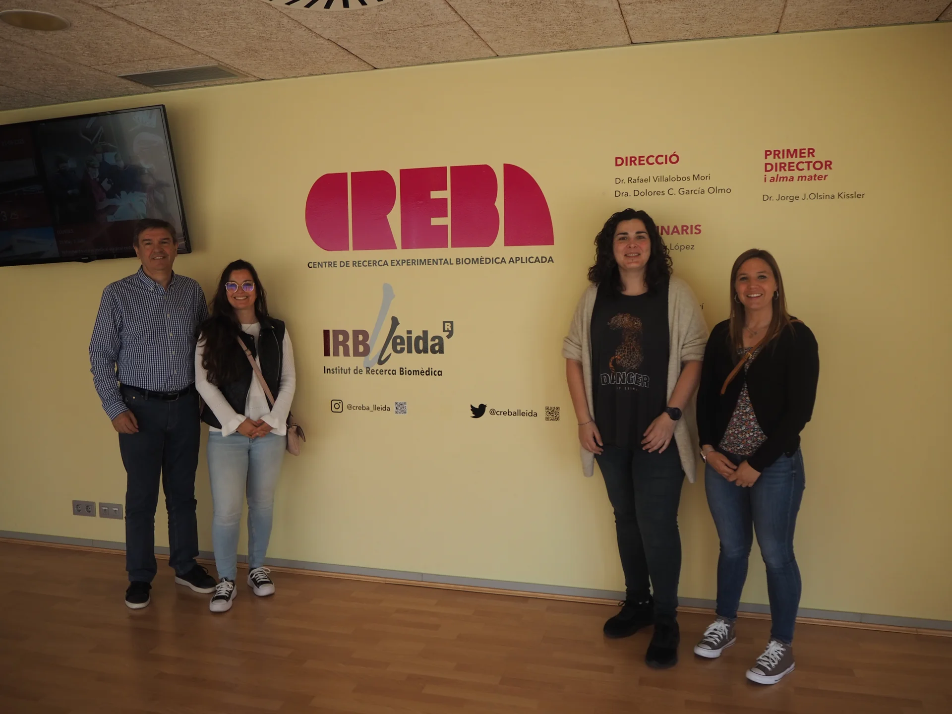 Segona edició de les visites per a empreses col·laboradores i Amics i Amigues de l’IRBLleida