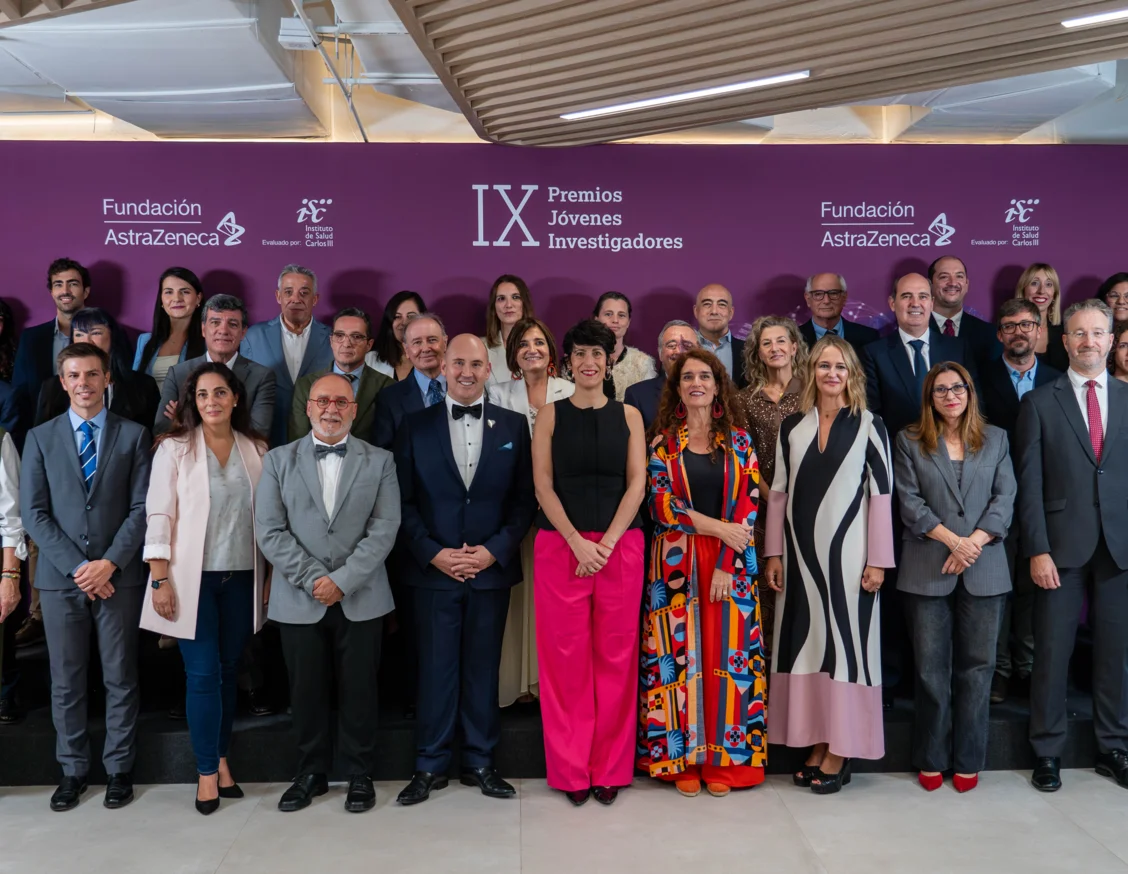 Researcher David de Gonzalo, winner of one of the 9th AstraZeneca Foundation Young Researchers Awards