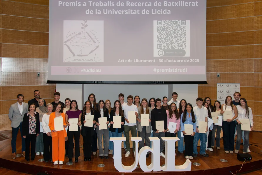 The UdL rewards research by high school students