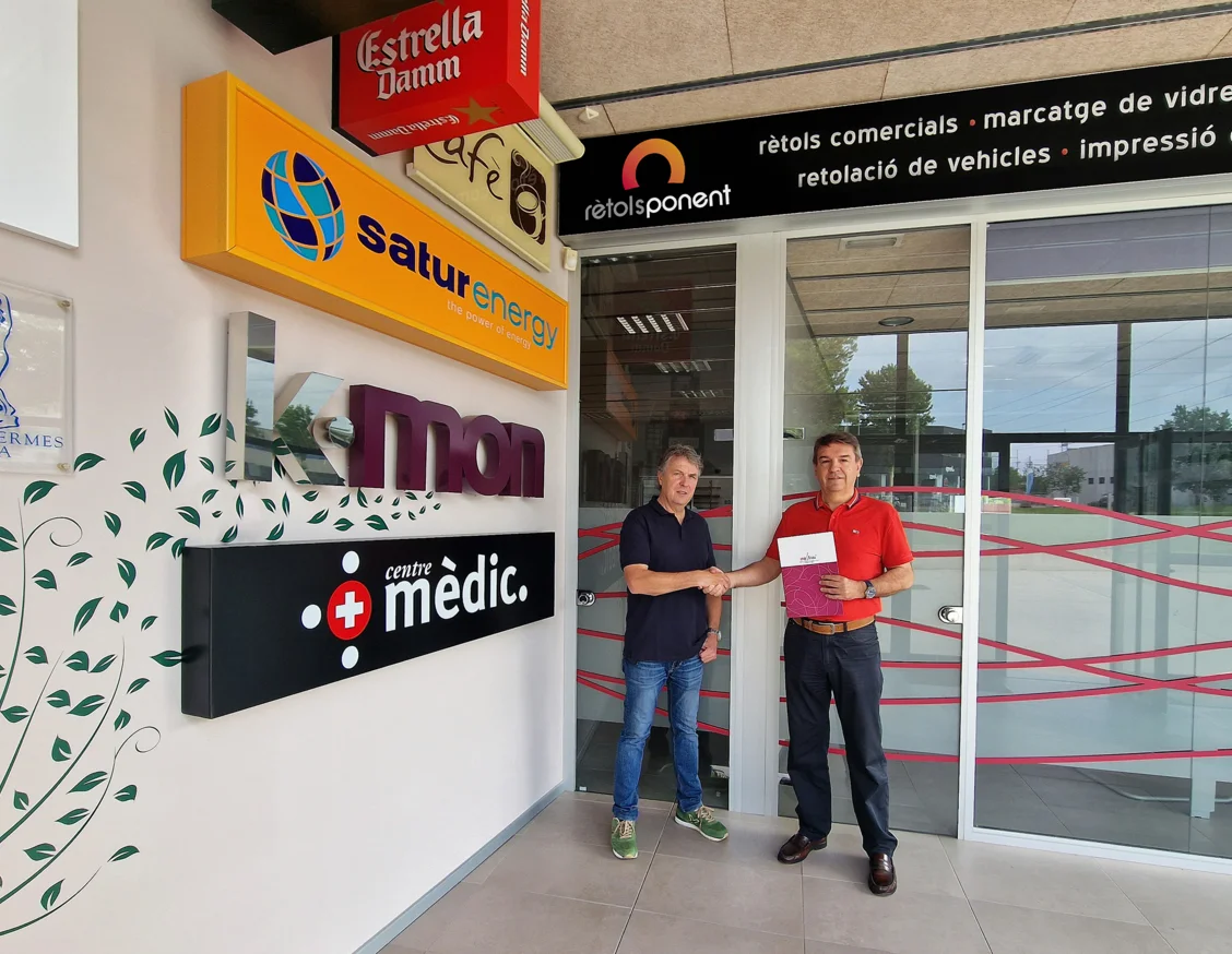 Rètols Ponent, new collaborating company of IRBLleida