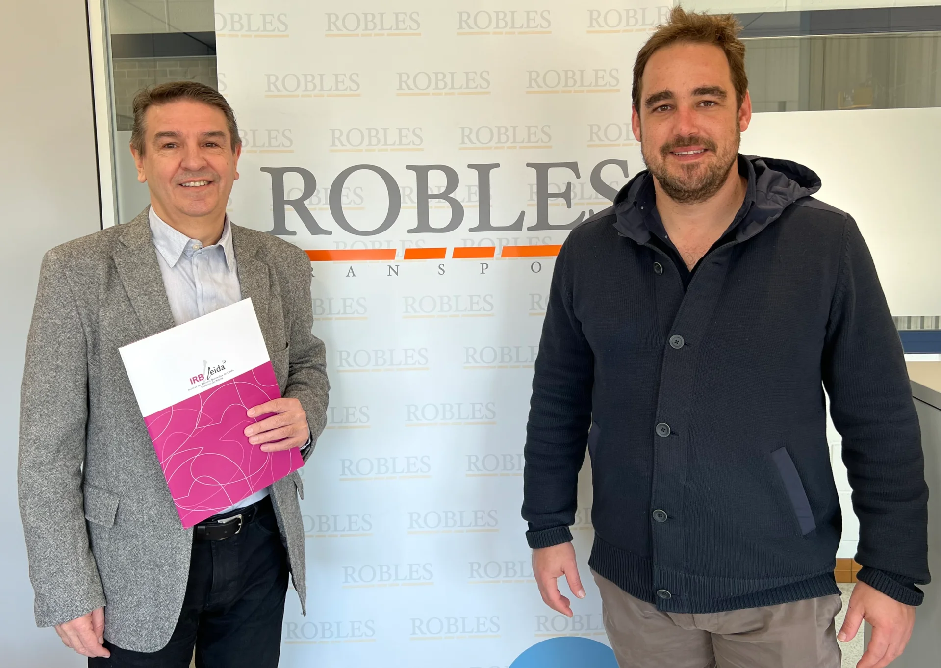 Robles Transport, nova empresa col·laboradora de l'IRBLleida