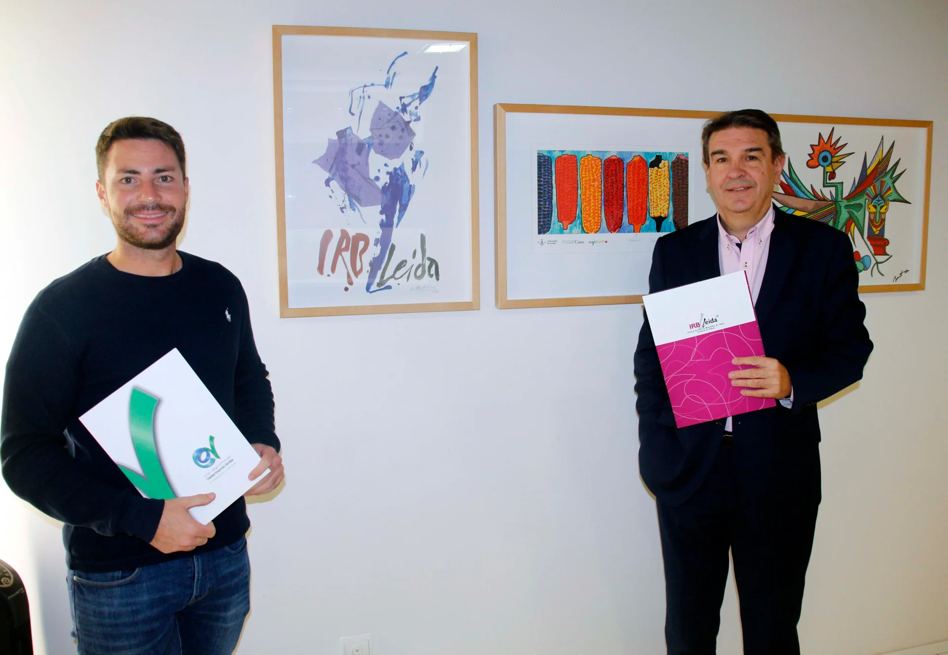 El Col·legi Oficial de Veterinaris de Lleida renova la seva col·laboració amb l'IRBLleida